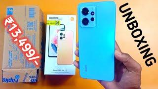 Flipkart Redmi Note 12 4G Unboxing and Review in Hindi SD 685120Hz SAMOLED50MP Camera