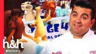 Buddy prepara um bolo para os criadores do filme A Era do Gelo  Cake Boss  Discovery H&H Brasil