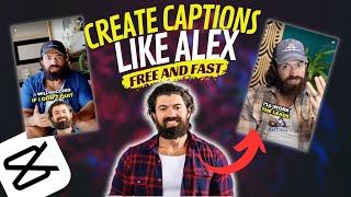 How to Edit Captions for Reels and Shorts like Alex Hormozi for FREE  Ultimate Guide