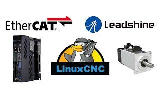 CNC Motion Control over Ethernet Cable Leadshine LinuxCNC & EtherCAT