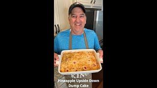 Pineapple Upside Down Dump Cake  Easiest recipe to make for a simple dessert