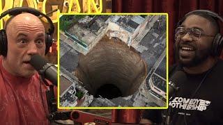 Rogan Sinkholes are CRAZY  Joe Rogan & Brian Simpson