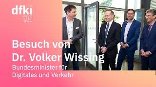 Besuch von Dr. Volker Wissing Bundesminister für Digitales und Verkehr