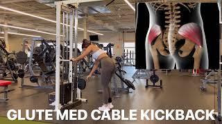 Glute Medius Cable Kickback