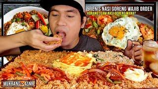 5 JENIS NASI GORENG POPULAR di MALAYSIA  MUKBANG MALAYSIA Korang Team Nasi Goreng Mana?