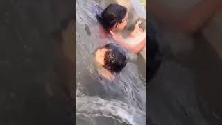 Pakistani girls taking bath