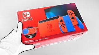 Best NINTENDO SWITCH Special Edition? Unboxing Mario Red & Blue Console