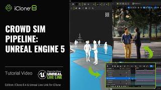 Sequencer Creation & Crowd Sim Pipeline Unreal 5  Unreal Live Link 1.3 Tutorial