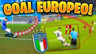 RICREIAMO I MIGLIORI GOL DELL ITALIA *EUROPEI 2020*