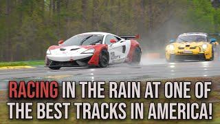 Racing in the rain was so WILD