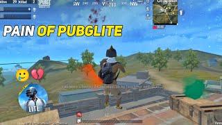 PAIN OF PUBGLITE  1v4 MOMENTS AGAINST CHEATERS - PUBG MOBILE LITE