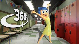 360° Inside Out 2 In YOUR School  4K VR 360 Video