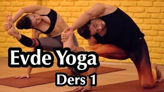 Evde Yoga Ders-1  Her Seviyeye Uygun