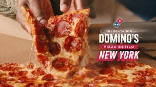 Dicen que la pizza estilo New York es la mejor de Domino’s