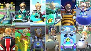 Evolution Of Rosalina Characters In Mario Kart Games 2008-2022