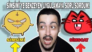 SİMSİMİYE BENZEYEN UYGULAMAYA SORU SORDUM  BANA KÜFÜR ETTİ 