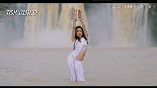 HOT DANCE IN WET SAREE  sexy dance 