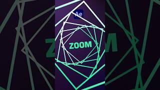 Abstract Zoom Animation in After Effects  Tutorial