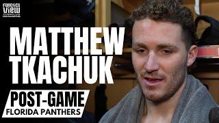 Matthew Tkachuk on Florida Panthers Beating Tampa Bay Lightning in 5 Just an Amazing Feeling