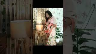 HOW TO WEAR SAREE LIKE SHILPA SHETTYINDO WESTERN SAREE DRAPING STYLE #shorts #viral #shortvideo