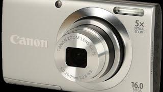 Canon Powershot A2400 Tutorial video  Full  specification