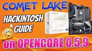 10th Gen Intel COMET LAKE Chipset Guide on OPENCORE HACKINTOSH .... Learn Opencore the Easy Way