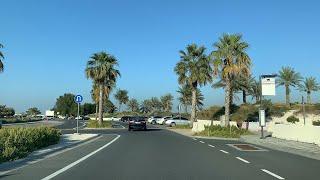 An evening driving to Saadiyat Island #Abudhabi  EP 01 جزيرة السعديات #UAE  #4K Quality