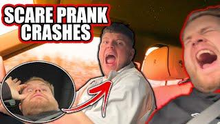 MY BRO CRASHED AFTER SCARE PRANK GONE WRONG
