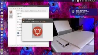 Ubuntu 15.04  HP Drucker und Scanner