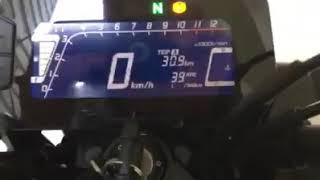 Honda CB250R Gösterge Paneli Kullanımı