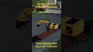 New Console MINING Map Hill’s of Tuscany  Farming Simulator 22 #shorts #fs22 #farmingsimulator22