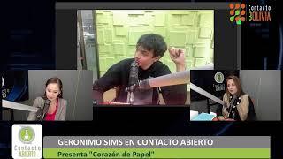 Gerónimo Sims el artista tarijeño de 17 años estrena su tercer sencillo Corazón de Papel