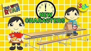 TAG WITH RYAN New Characters Lunchtime + Varsity Ryan Gameplay  Ryan ToysReview iPad Game App SGL