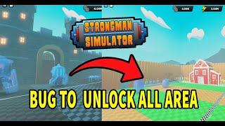 Strongman Simulator unlock area without money