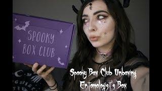 Spooky Box Club Unboxing  Entomologists Box