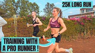 25KM LONG RUN With A PRO Marathoner Kenya Experience DAY 7