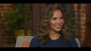 Actress Lesley Ann Brandt from the show Lucifer