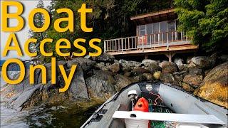 Remote Wilderness Hot Springs Only Accessible from the Ocean. Destination Adventure