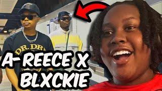 AMERICAN REACTS TO A-Reece x Blxckie - “BABY JACKSON