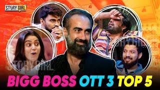 BIGG BOSS OTT 3 TOP 5 REVEALED  WINNER OF BBOTT3  SANA MAKBUL  BBOTT3 FINALE  LOVEKESH KATARIA