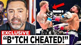 B*TCH CHEATED Boxing Pros REACT TO Jake Paul vs Mike Perry FULL FIGHT