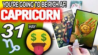 Capricorn ️YOU’RE GOING TO BE RICH AF  horoscope for today MAY  31 2024 ️ #capricorn tarot MAY