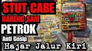 Balap cabe bareng  SAM PETROK  Anti gosip di tol jakarta merak sampai masuk pasar