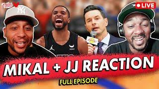 LIVE Mikal Bridges trade reaction + JJ Redick Lakers opening press conference w Claire De Lune