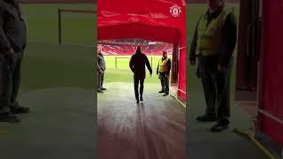 Erik Enters Old Trafford ️