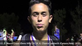 PrepCalTrack Videos - 14XC Arcadias Phillip Rocha @ Cool Breeze Evening Invitl