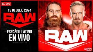 WWE RAW 15 de Julio 2024 EN VIVO  Español Latino  WWE RAW 15072024 Cobertura y Resultados #RAW