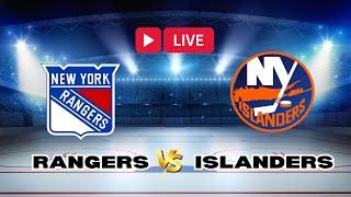 New York Rangers Vs New York Islanders LIVE NHL Game Score  Play By Play Audio