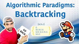 Backtracking made easy  Algorithmic Paradigms  Real life example  Study Algorithms