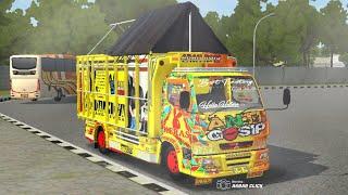 Review Mod Truck Canter Anti Gosip by Mukhlas Po Sale  Mod Bussid Terbaru